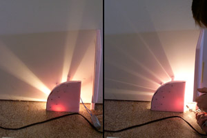 Light testing with a rough model (1)