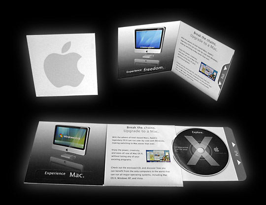 Apple Mailer Advertisement- 3 views