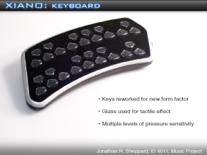 Xiano keyboard design